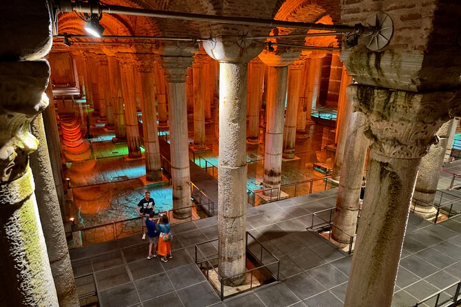 Best of Istanbul: Basilica Cistern - Blue Mosque - Grand Bazaar - Blue Mosque
