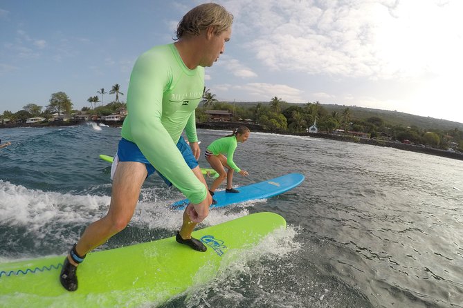 Big Island Small-Group Surf Lesson  - Big Island of Hawaii - Small Group for Personalized Attention