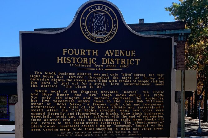 Birmingham Civil Rights Walk of Freedom Smartphone Audio App Tour - Inclusions