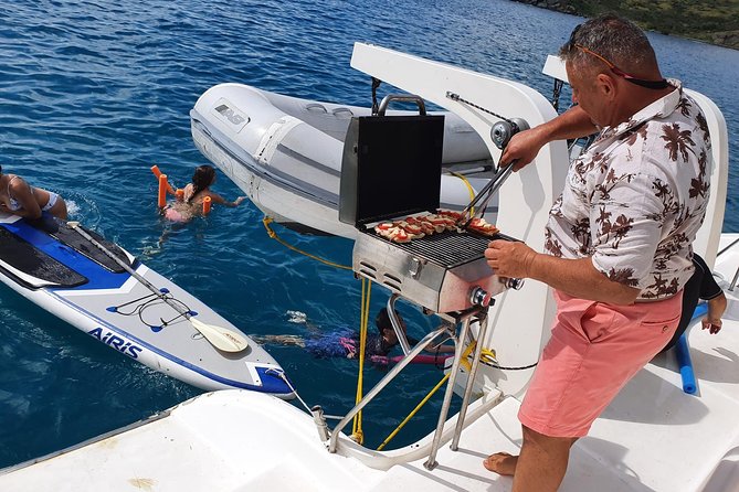 Catamaran Day Sail / Snorkel / Cruise in St Maarten / St Martin - Food and Menu Options