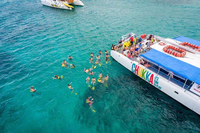 Chukka Zipline, Snorkel & Party Catamaran With Dunns River Climb - Common Questions