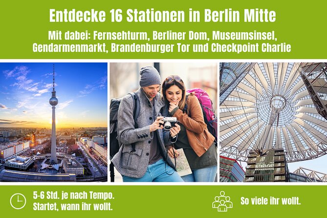 City Game Scavenger Hunt Berlin Mitte - Independent City Tour I Discovery Tour - Scavenger Huntbox With Puzzles and Directions