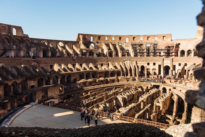 Colosseum Gladiators Arena Tour With Roman Forum & Palatine Hill - Duration and Language