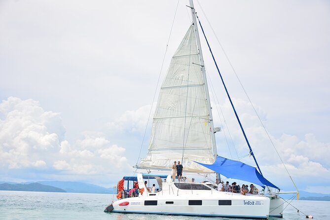 Coral & Racha by Sailing Catarman Snorkeling & Sunset Premium Trip From Phuket - Tour Duration and Pickup Details