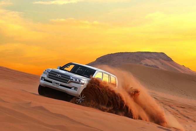 Desert Safari 4x4 Drive With Camel Ride,Belly DanceTanura & Fire Show BBQ Dinner - Good To Know