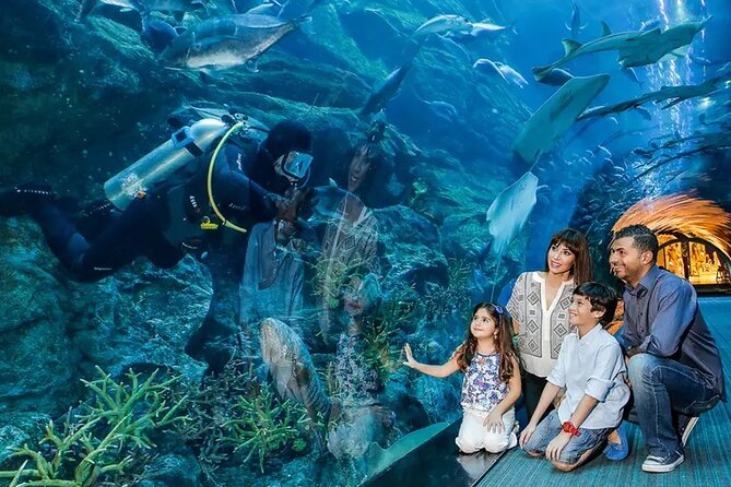 Dubai Aquarium and Underwater Zoo Entry Tickets - Location and Accessibility