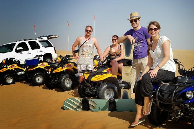 Dubai Desert Morning Tour in 4WD Vehicle: Camel Ride, Quad Bike Tour, Sandboarding, and Camel Farm - Traveler Photos and Reviews