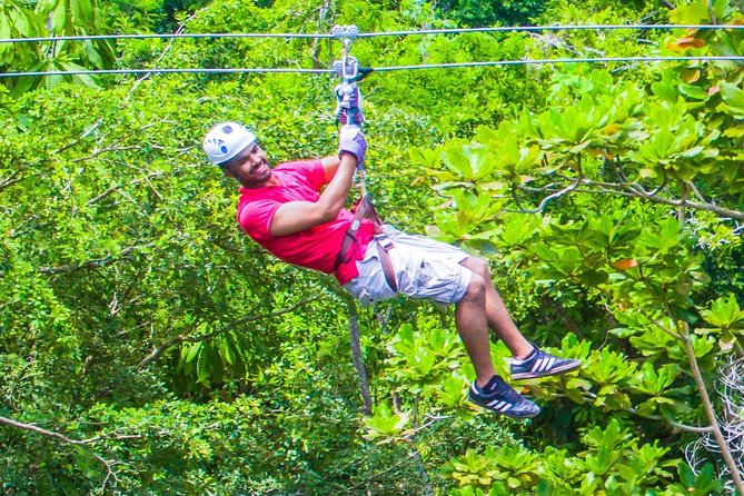 Dunns River Falls Climb Plus Ziplines, ATV, Horse Ride & Swim From Montego Bay - Common Questions
