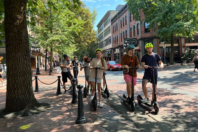 E-Scooter EUC Guided Tour to the Secret Spots in Vancouver. - Common Questions