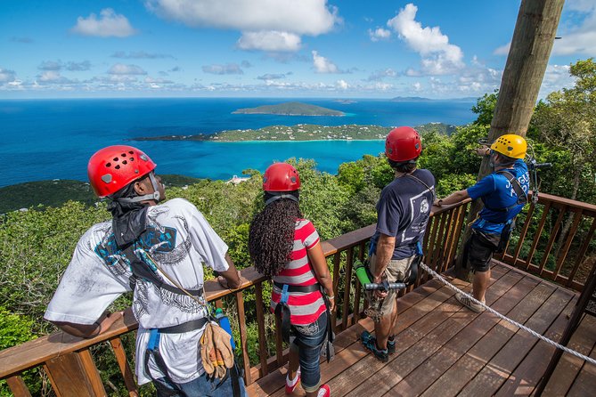 Fast-Paced Ziplining Experience in the US Virgin Islands  - St Thomas - Ziplining Platforms and Speed