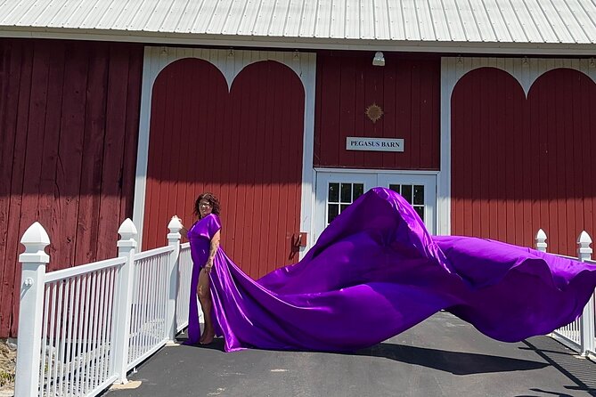 Flying Dress Photo Shoot in Traverse City - Directions