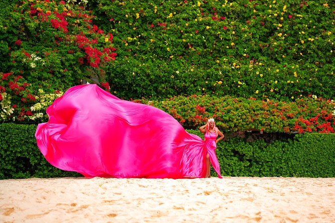 Flying Dress Photoshoot in Barbados - The Sum Up