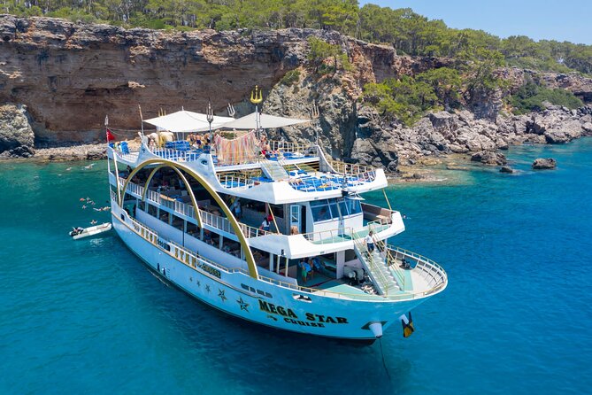 Full-Day Boat Tour From Kemer With Lunch and Foam Party - The Sum Up