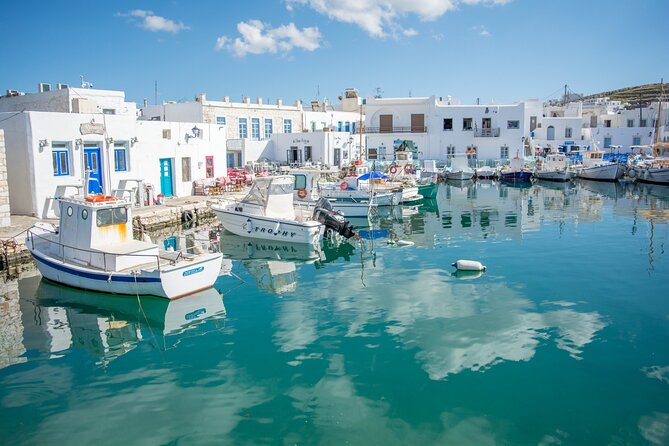Full Day Guided Tour of Paros and Antiparos Islands by Bus. - Lunch and Free Time