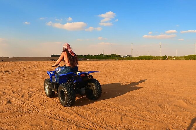Full Day Lahbab Desert Optional Quad Biking With Buffet Dinner - Included In the Experience