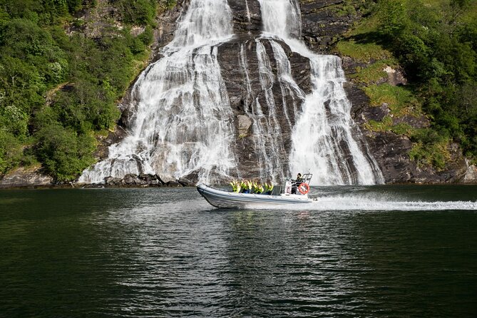Geirangerfjord and Waterfalls, Small-Group RIB Safari  - Andalsnes - Guides Knowledge and Commentary