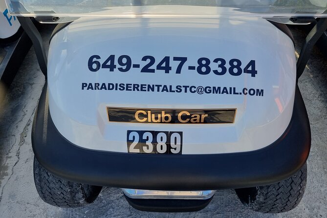 Golf Cart Rental in Grand Turk (4-seater) - Good To Know