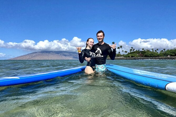 Group Surf Lesson at Kalama Beach in Kihei - Important Health and Fitness Information