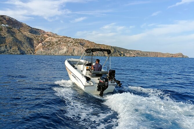 Half-Day Boat Rental With Skipper Option in Milos - Directions