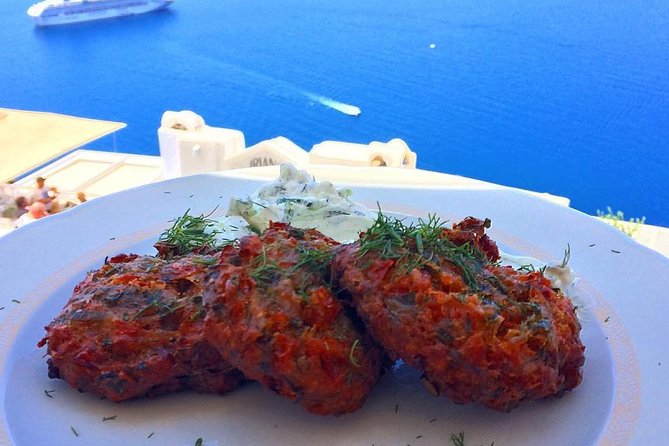 Half-Day Small-Group Eat and Walk Santorini Food Tour - Meeting Point and Starting the Tour