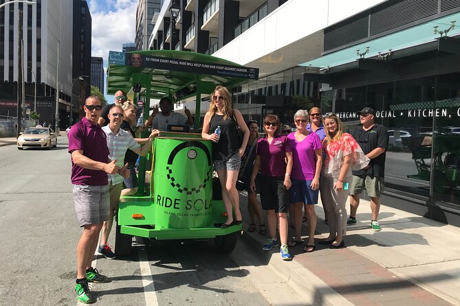 Halifax Pedal Pub Crawl Along the Waterfront on a Solar-Powered Pedal Bus! - Common Questions