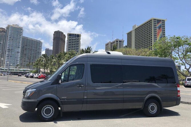 Honolulu Airport & Waikiki Hotels Private Transfer by Mercedes Van(up to 14ppl) - Common Questions