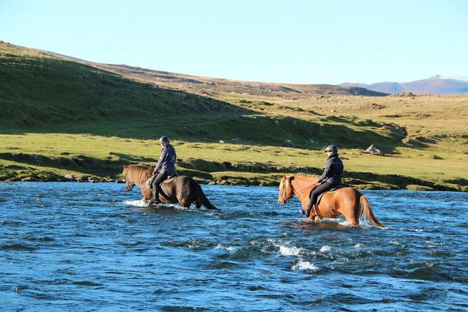 Horse Riding Tour to the Glacier River Delta With Waterfall - Included Gear Rental and Hot Drink