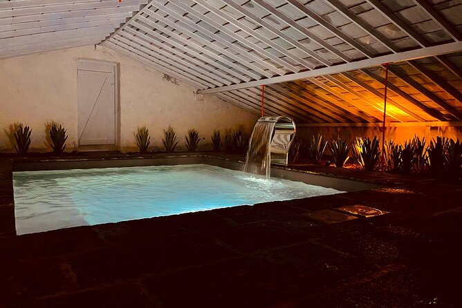 Hot Water Pool Bath Inside Pineapple Plantation & Dinner - Common Questions