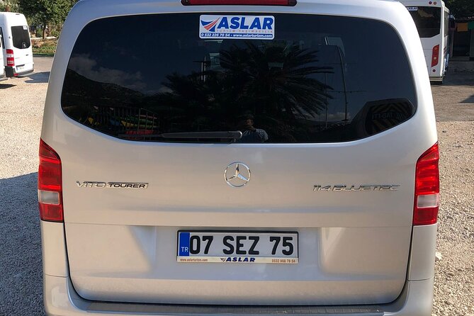 Kaş - Kalkan Transfers - Private Airport Transfer Services - End Point: Dalaman Airport