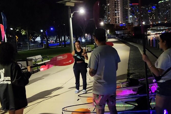 LED Light Kayak Miami City Lights Tour at Night - Directions