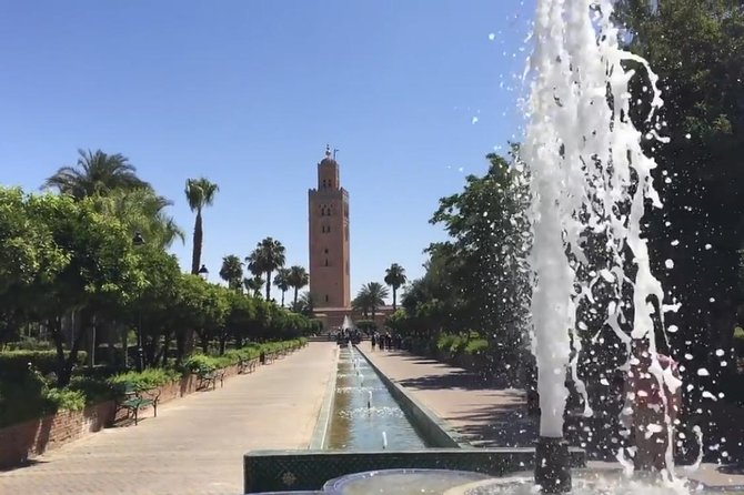 Marrakech Guided City Tour Fullday Guidevanlunch - Directions
