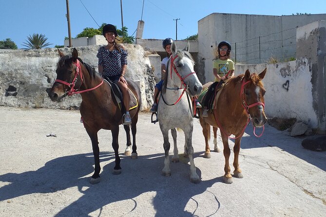 Megalochori Horseback Excursion  - Santorini - Directions