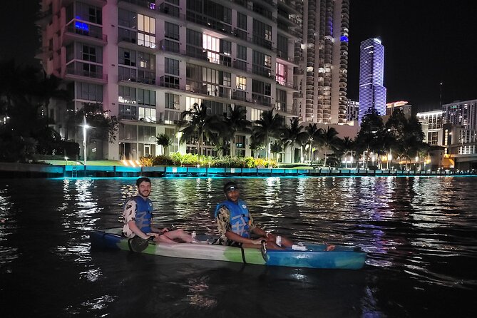 Miami City Lights Night Kayak or Stand up Paddle Board - Great Tour Experience
