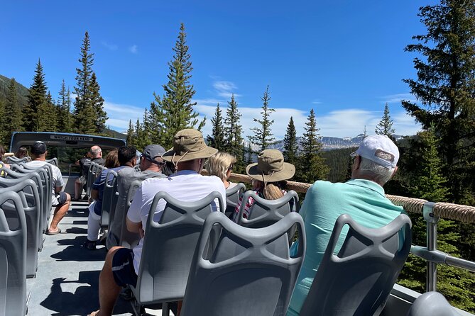 Moraine & Lake Louise Hop On / Off Open-Top Double Decker Shuttle Explorer - Traveler Photos