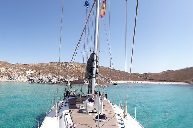 Mykonos: Combo Yacht Cruise to Rhenia and Guided Tour of Delos (Free Transfers) - Embarkation and Safety Briefing