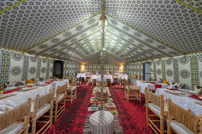 One Night in Private Camp in the Sahara Desert in Merzouga With Dinner - Hassle-free Booking and Support