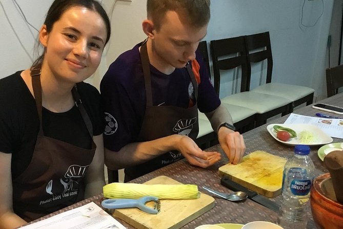 Phuket Easy Thai Cooking Class and Market Tour - Class Experience