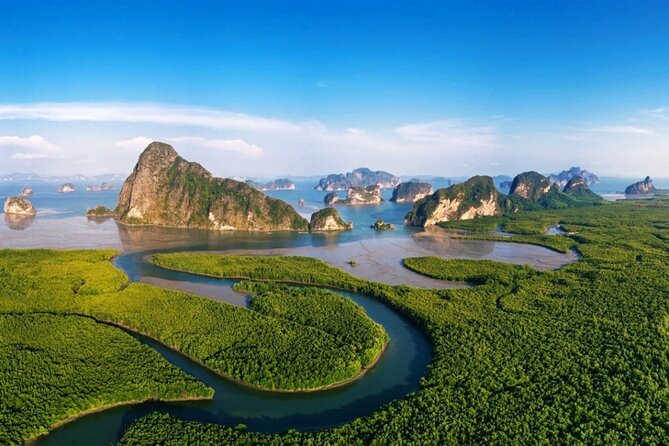 Phuket James Bond 5 Islands Paddle Board Canoe Through The Cliffs by Speed Boat - Directions and Itinerary