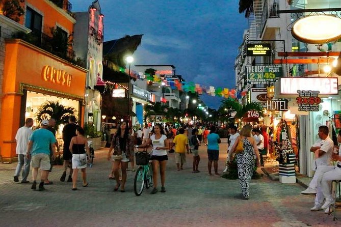 Playa Del Carmen Shopping Tour Fifth Avenue and Mamitas Beach Club - Tour Information
