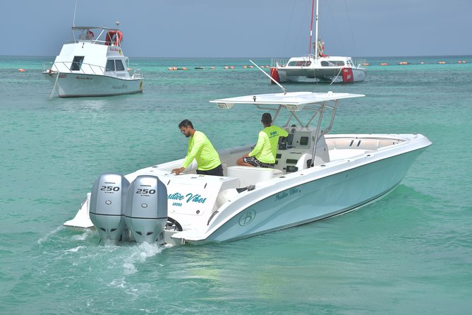 Private and Customizable Boat Charter With Captain, Aruba  - Palm - Eagle Beach - Pickup and Accommodation Options