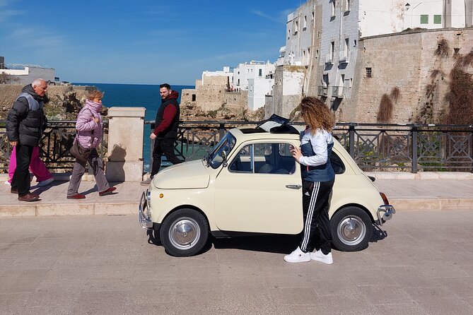 Private and Guided Tour With Vintage Fiat in Ostuni and Cisternino - Common Questions
