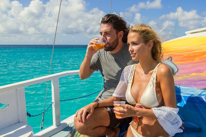 Private Catamaran Adventure Cruise With Rope Swing and Water Slide - Background