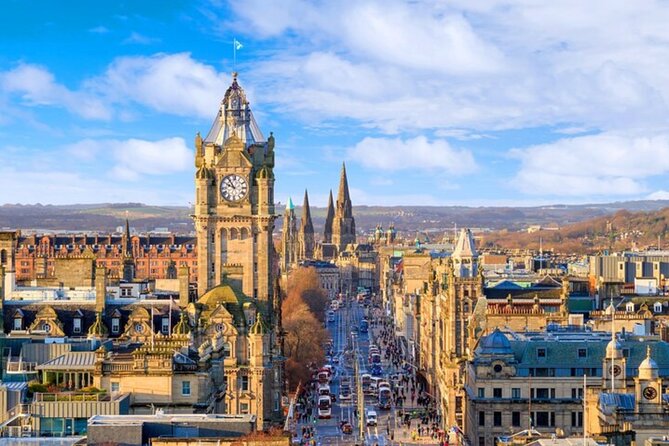 Private Edinburgh City Day Tour From Glasgow in Luxury MPV - Booking and Pricing Information