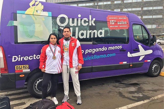 Quickllama: Door-To-Door Transfer From Lima Airport to Miraflores - Cancellation Policy