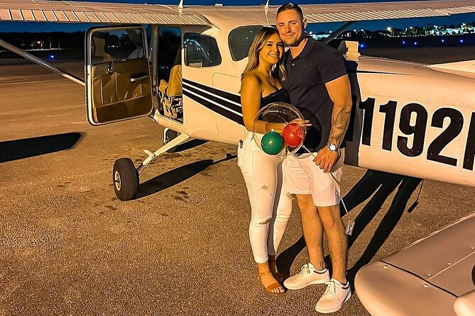Romantic Sunset Private Airplane Tour With Free Champagne - 50 Mins - Common Questions