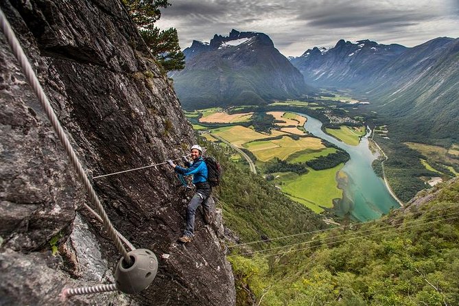Romsdalsstigen Via Ferrata - Westwall - Overview of Romsdalsstigen Via Ferrata Westwall