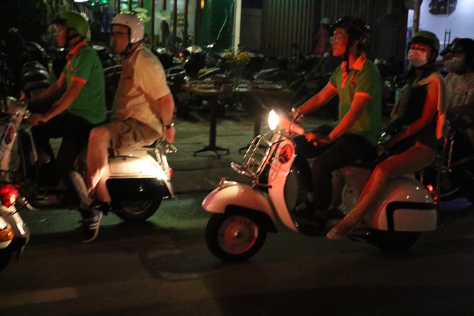 Saigon After Dark Vespa Street Food Tour Live Music 4 Hours - Immerse Yourself in Live Music and Entertainment