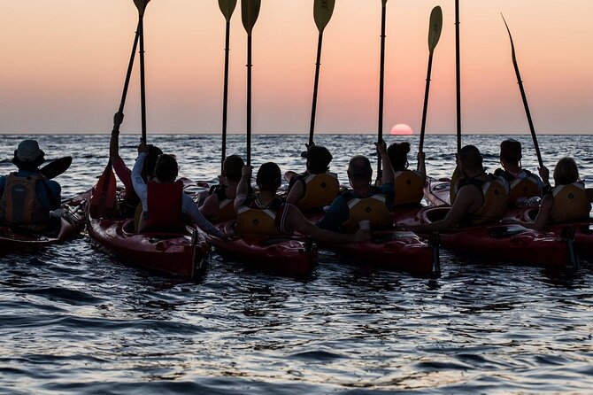Santorini: Sunset Sea Kayak With Light Dinner - The Sum Up