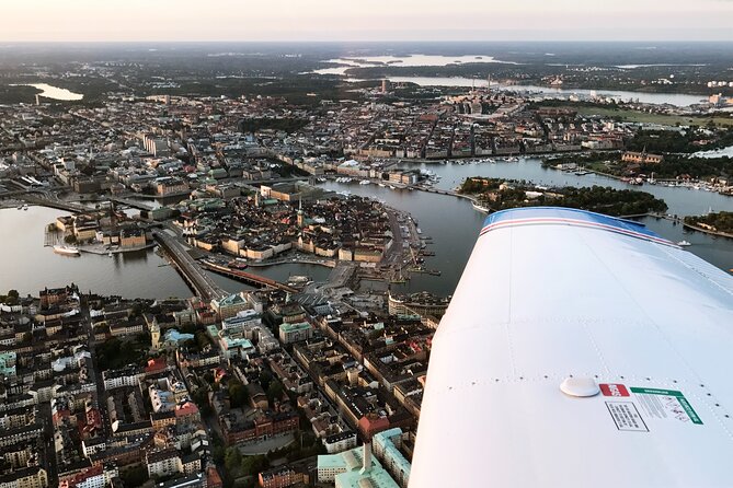 Scenic Flight Tour Over Stockholm - Background