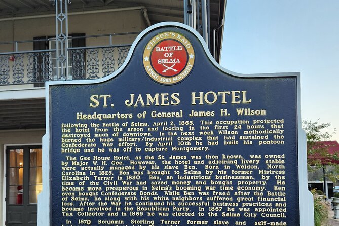Selma Civil Rights Walk of Freedom Self Guided GPS APP Audio Tour - Old Depot Museum